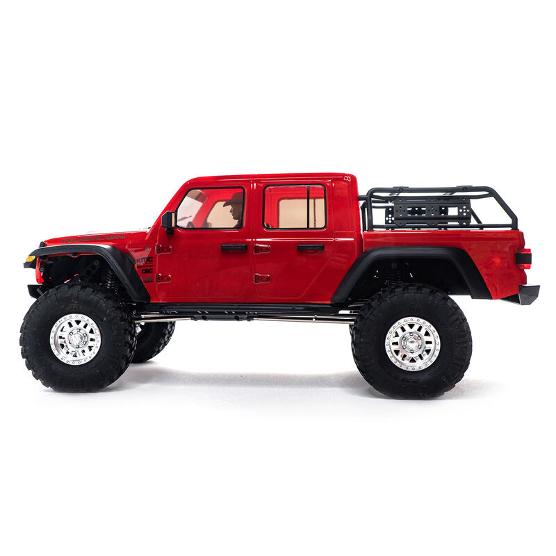 Axial SCX10 III "Jeep JT Gladiator" RTR 4WD Rock Crawler (Red) w/Portals & DX3 2.4GHz Radio