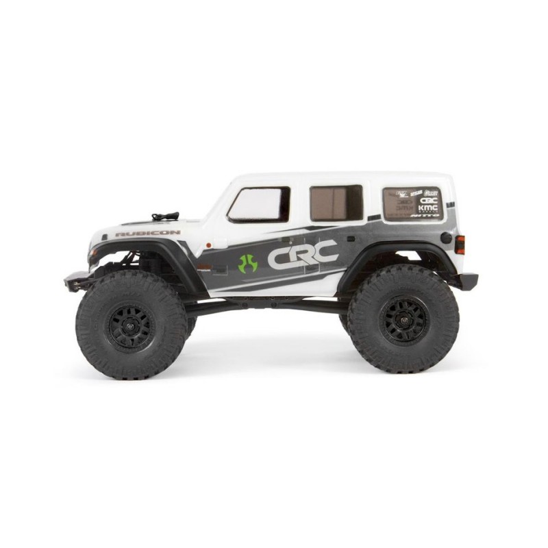 Axial SCX24 2019 Jeep Wrangler JLU CRC 1/24 4WD RTR Scale Mini Crawler (White) w/2.4GHz Radio
