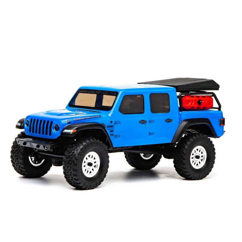 Axial SCX24 Jeep JT Gladiator 1/24 4WD RTR Scale Mini Crawler (Blue) w/2.4GHz Radio