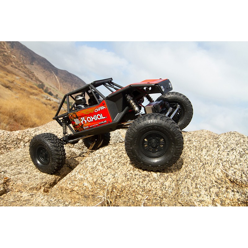 Capra 1.9" Unlimited 4WD 1/10 Trail Buggy RTR (Red)