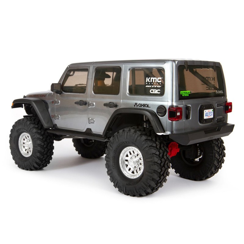 Axial SCX10 III "Jeep JLU Wrangler" RTR 4WD Rock Crawler Grey w/Portals & DX3 2.4GHz Radio