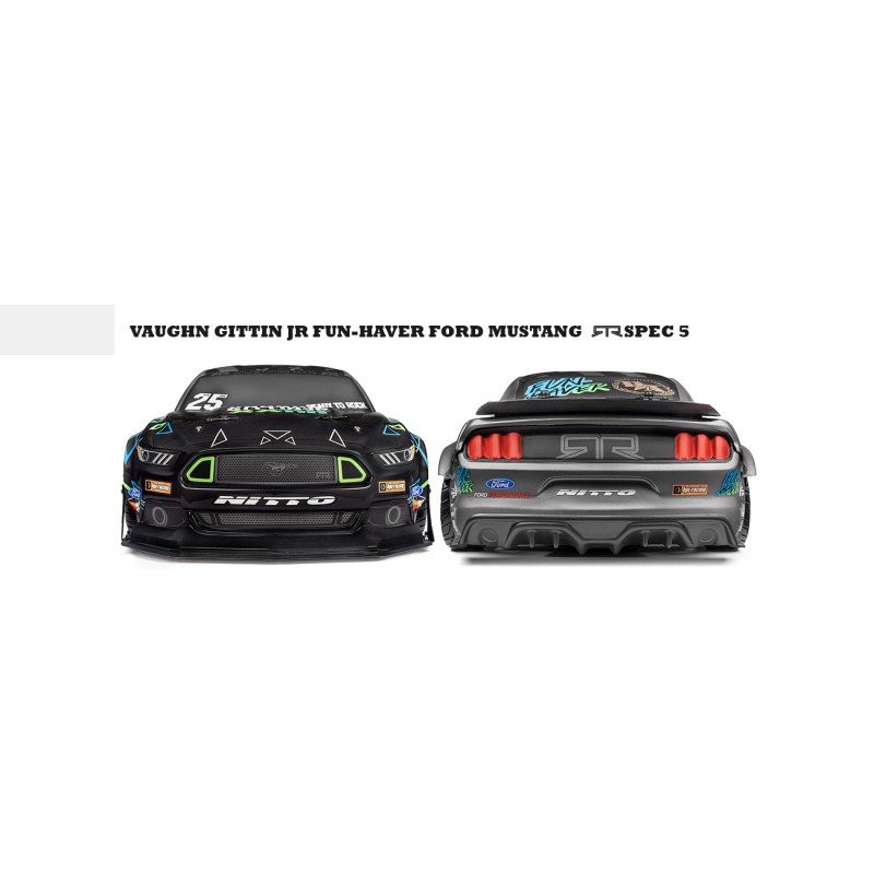 RS4 Sport 3 Drift 1/10 Vaughn Gittin Jr The Mustang RTR