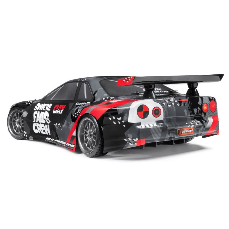 HPI Racing E10 Drift Fail Crew Nissan Skyline R34 GT-R  Electric 1/10th Scale RTR w/2.4G Radio