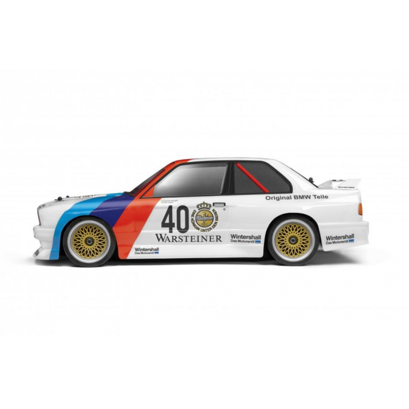 HPI RS4 Sport 3 1987 BMW M3 E30 Wartsteiner 1/10 RTR 4WD Electric Touring Car w/2.4GHz Radio, 7.2V Battery & Charger (HP120103)