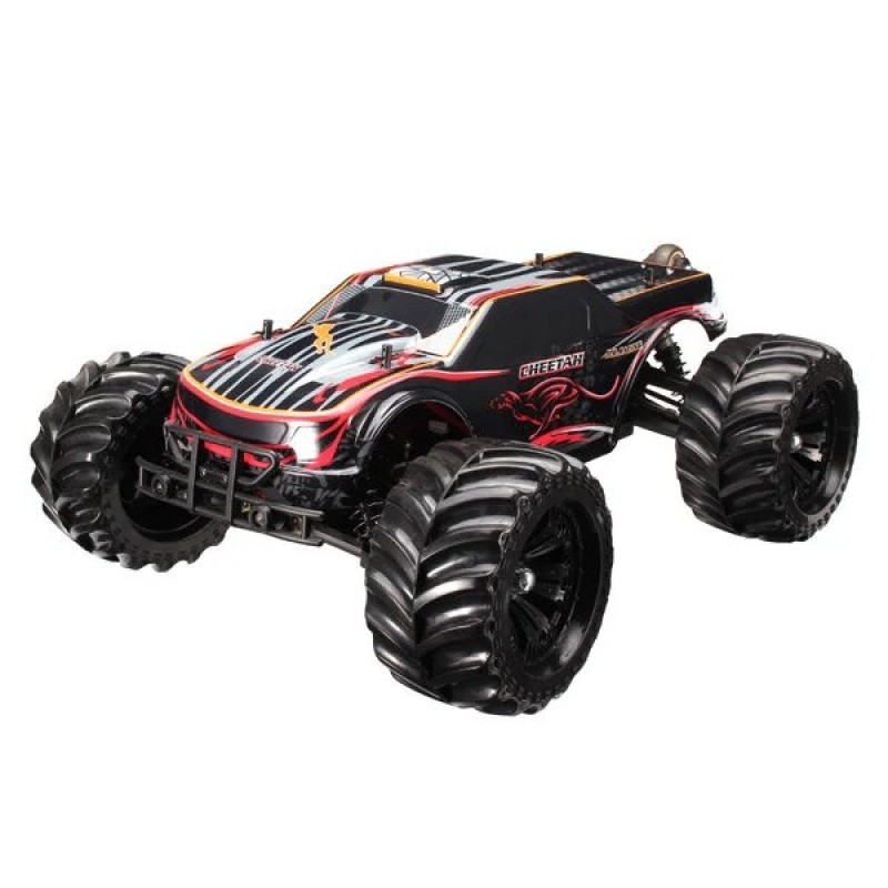 JLB Racing Cheetah Extreme 120A New Version 1/10 4WD Brushless Off-Road Truggy w/2.4GHz (Black)