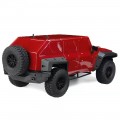 JLB Racing JLB4 1/8 Brushed Waterproof 4WD RTR Scale Rock Crawler w/2.4GHz Radio (Red)