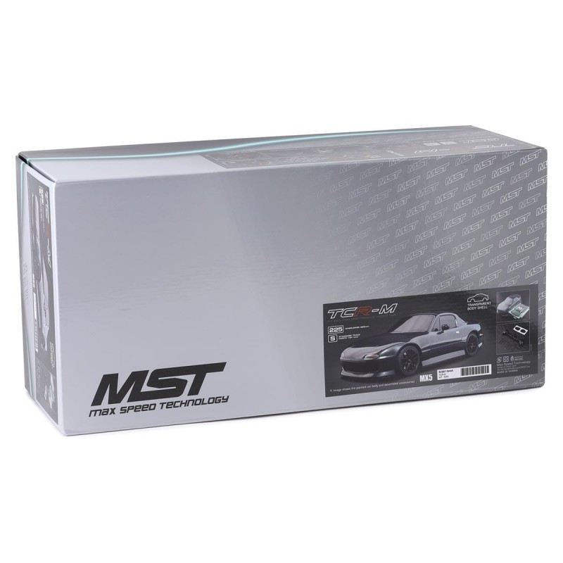 MST TCR-M 1/10 Touring Car Kit w/MX-5 Body (Clear)