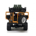 Yamix Simulation Series RC Crawler 1:28 Scale Body metal texture of material RTR W/Led Light 2.4GHz Radio System(Yellow)