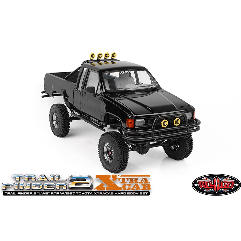 RC4WD Trail Finder 2 “LWB” RTR w/ 1987 Toyota XtraCab Hard Body Set