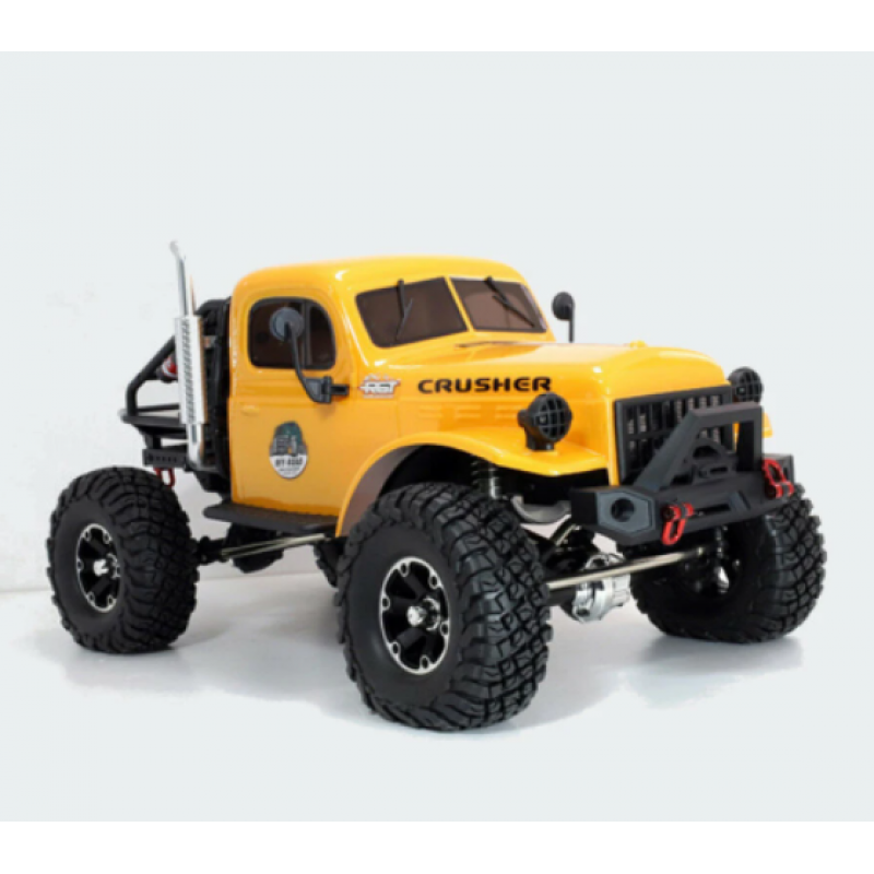 RGT EX86181 CRUSHER 1:10 4WD Electric All-terrain RC Off-Road Crawler-RTR(Yellow)