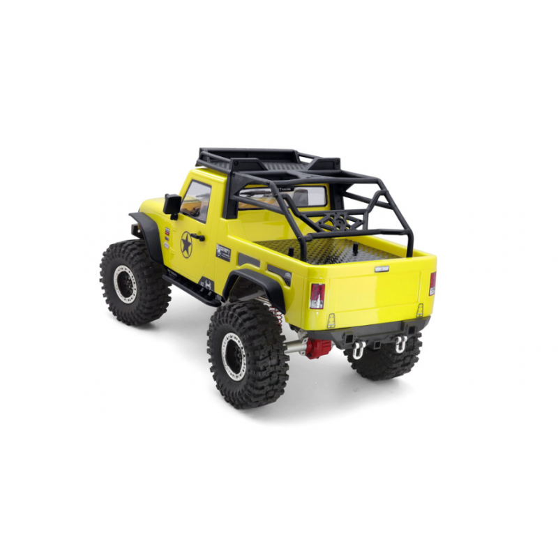 RGT EX86100PRO V2 1/10TH SCALE ROCK CRUISER 4WD EP CRAWLER SOLID KIT VERSION (YELLOW)
