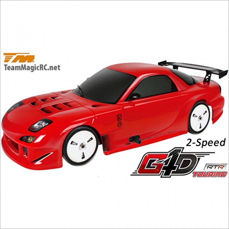 Team Magic G4D TC RX7 1/10 Nitro - 4WD Touring Car - RTR - Pull Start - 2-Speed