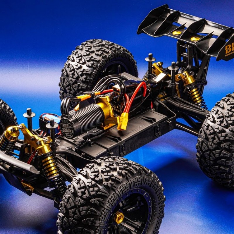 Team Magic E6III BES+ Gold Waterproof Monster Truck Brushless 4S/6S RTR  w/2.4GHz Radio System 