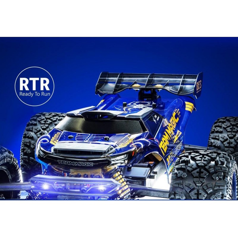 Team Magic E6III BES+ Gold Waterproof Monster Truck Brushless 4S/6S RTR  w/2.4GHz Radio System 