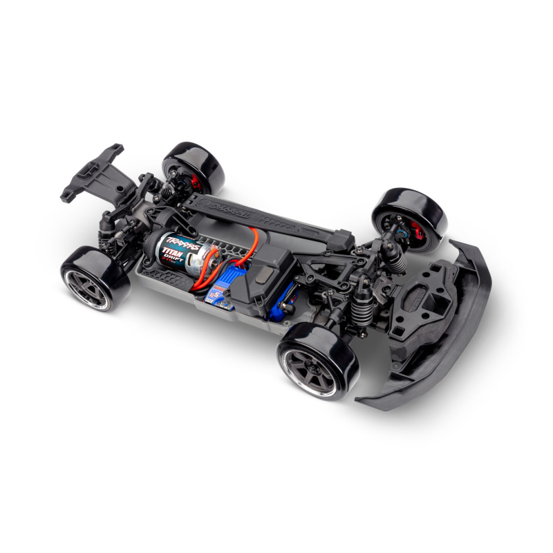   Traxxas 4-Tec® Drift 1/10 scale RWD (Black) Ready-To-Race w/ TQi™ 2.4 GHz 3-channel radio system