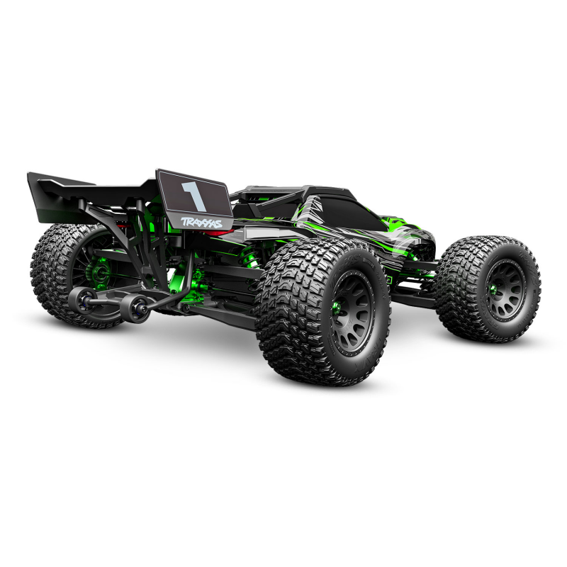   Traxxas XRT Ultimate Limited Edition VXL 8S Brushless 1/6th Scale Electric Monster Truck (Green) w/TQi 2.4GHz Radio System 