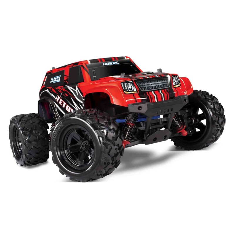 Traxxas LaTrax Teton 1/18 4WD RTR Monster Truck (Red) w/2.4GHz Radio, Battery & AC Charger