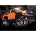 Traxxas TRX-4 1/10 Scale Trail Rock Crawler (Orange) w/All-Terrain Traxx & TQ 2.4GHz Radio (NEW: Includes Deep-Terrain Treads PLUS Four Tires and Wheels)