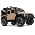 Traxxas TRX-4 1/10 Scale Trail Rock Crawler w/Land Rover Defender Body (Sand) w/XL-5 ESC & TQi 2.4GHz Radio