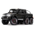 Traxxas TRX-6 1/10 6x6 Trail Crawler Truck w/Mercedes-Benz G 63 AMG Body (Black) w/TQi 2.4GHz Radio
