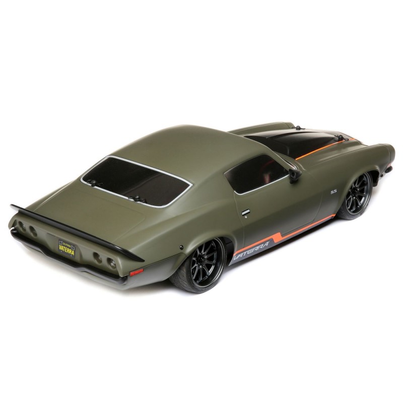 Vaterra 1972 Chevy Camaro SS V100 RTR 1/10 4WD Electric On-Road Car (Green)