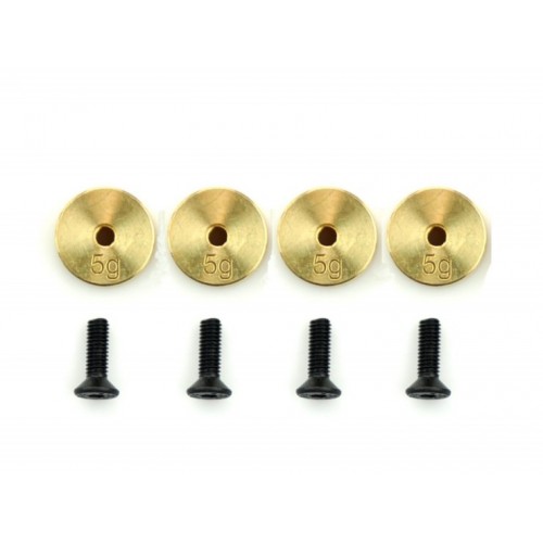 Serpent Racing Weight Set Round 5 Gram (4) 