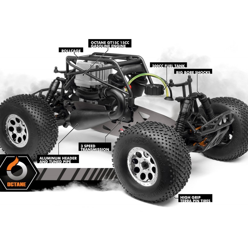 HPI Racing 1/8th Savage XL Octane 4WD Gas Monster Truck RTR