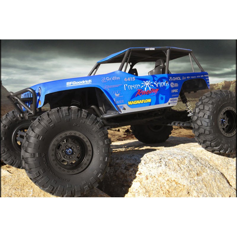Axial Jeep® Wrangler Wraith-Poison Spyder Rock Racer 1/10 Electric 4WD - RTR 