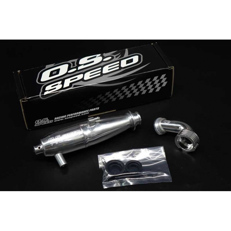 O.S. SPEED 72106980 Tuned Silencer Complete set TT02II EFRA2690