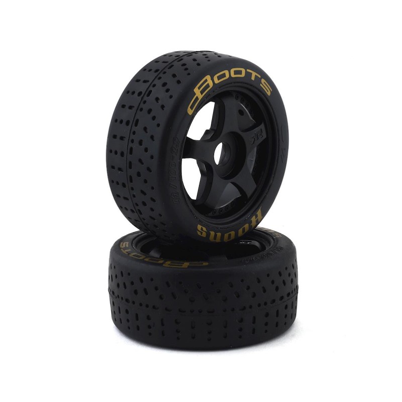 Arrma DBoots Hoons 42/100 2.9 Belted 5-Spoke Pre-mounted Tires (2) (Gold)