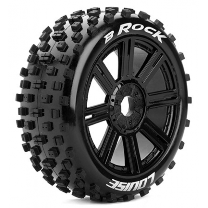 LOUISE RC B-ROCK 1/8 OFF ROAD BUGGY TIRES (2)