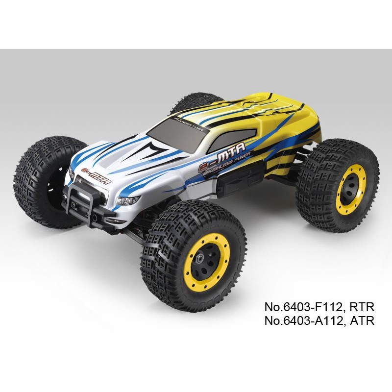 Thunder tiger E-MTA Electric 1/8th 4wd Monster Truck w/2.4GHz Radio System