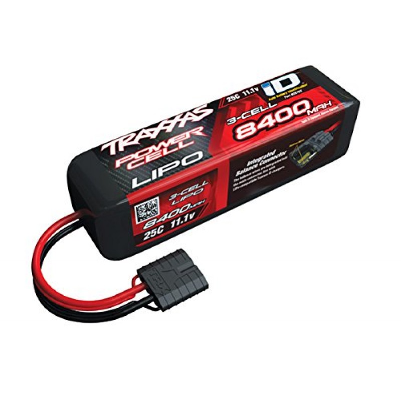 Traxxas 3S Soft 25C LiPo Battery (11.1V/84000mAh) w/iD Connector